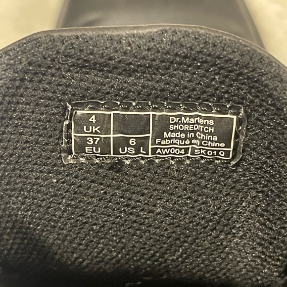 Pre-worn Air Wair with Soles bouncing by Dr. Martens size 6 in black - Picture 7 of 15